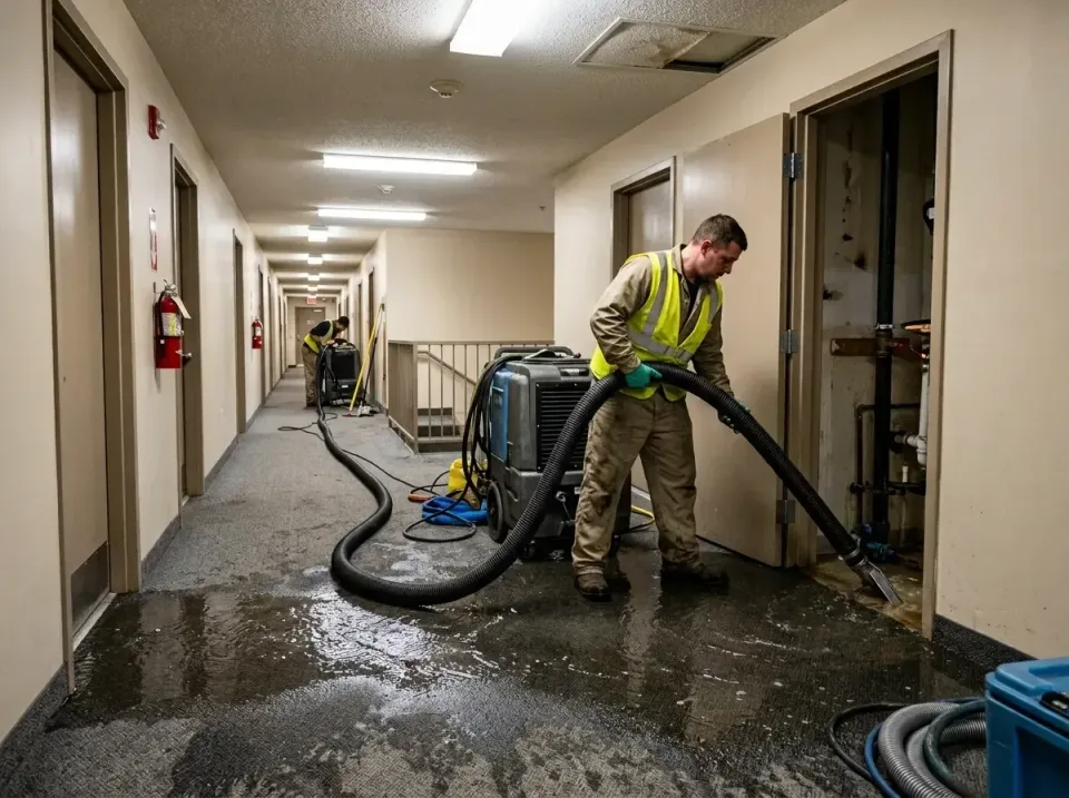 multi-unit-apartment-hallway-f-005 — frequently asked questions, Emergency Burst Pipe Water Extraction & Removal in Eagle, CO